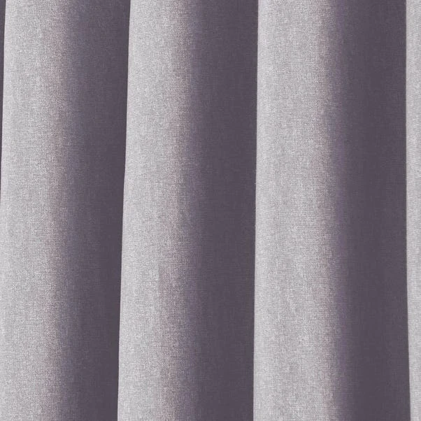 Dunelm Tyla Mauve Blackout Eyelet Curtains 5 Dunelm Tyla Mauve Blackout Eyelet Curtains - Image 3
