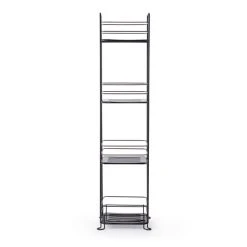 Elements 4 Tier Black Wire Storage Caddy 9 Elements 4 Tier Black Wire Storage Caddy -Dunelm Sales Store 30443249 alt03