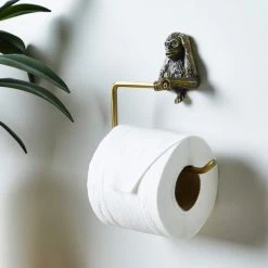 Dunelm Monkey Toilet Roll Holder