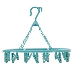 Candy Rose Teal Peg Hanger
