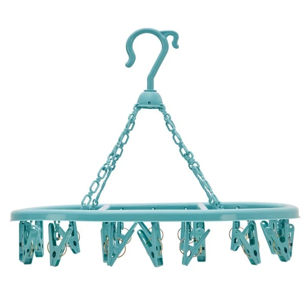 Candy Rose Teal Peg Hanger 3 Candy Rose Teal Peg Hanger