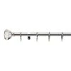 Dunelm Spectrum Extendable Chrome Curtain Pole Dia. 16/19mm 2 Dunelm Spectrum Extendable Chrome Curtain Pole Dia. 16/19mm -Dunelm Sales Store 30466087