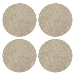 Dunelm Set Of 4 Campagne Faux Leather Placemats