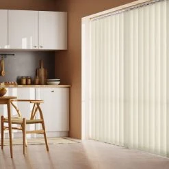 Dunelm Sales Store 18 Dunelm Cream Stripe Cordless Vertical Blind