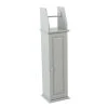 Lloyd Pascal Verona Grey Toilet Roll Holder 1 Lloyd Pascal Verona Grey Toilet Roll Holder -Dunelm Sales Store 30549511