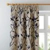 Dunelm Zen Jacquard Blue Pencil Pleat Curtains 1 Dunelm Zen Jacquard Blue Pencil Pleat Curtains -Dunelm Sales Store 30563299