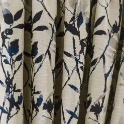 Dunelm Zen Jacquard Blue Pencil Pleat Curtains -Dunelm Sales Store 30563299 alt02