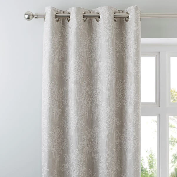 Luxury Collection Adrianna Natural Eyelet Curtains 3 Luxury Collection Adrianna Natural Eyelet Curtains