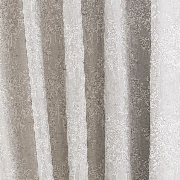 Luxury Collection Adrianna Natural Eyelet Curtains 5 Luxury Collection Adrianna Natural Eyelet Curtains - Image 3