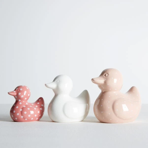 Dunelm Set Of 3 Ceramic Ducks 3 Dunelm Set Of 3 Ceramic Ducks
