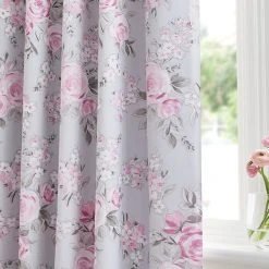 Dunelm Rosemont Grey Blackout Eyelet Curtains 9 Dunelm Rosemont Grey Blackout Eyelet Curtains -Dunelm Sales Store 30566547 alt03