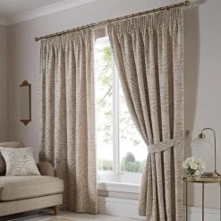 Dunelm Alderly Natural Pencil Pleat Curtains 10 Dunelm Alderly Natural Pencil Pleat Curtains -Dunelm Sales Store 30567689 alt03