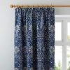 Luxury Collection Lucetta Navy Pencil Pleat Curtains -Dunelm Sales Store 30567844
