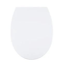 Dunelm Duroplast White Toilet Seat