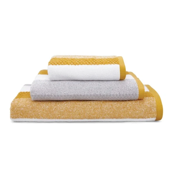 Elements Stripe Ochre Towel 3 Elements Stripe Ochre Towel