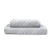 Dunelm Chevron Sculptured Silver Towel 2 Dunelm Chevron Sculptured Silver Towel -Dunelm Sales Store 30608211