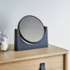 Elements Matt Black Pedestal Mirror 1 Elements Matt Black Pedestal Mirror -Dunelm Sales Store 30608602