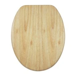 Dunelm Wooden Veneer Toilet Seat