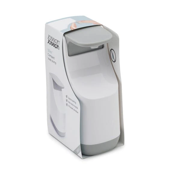 Joseph Joseph Grey Compact Soap Dispenser 3 Joseph Joseph Grey Compact Soap Dispenser