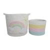 Dunelm Unicorn Dreams Pack Of 2 Storage Baskets 2 Dunelm Unicorn Dreams Pack Of 2 Storage Baskets -Dunelm Sales Store 30610001