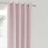 Dunelm Matt Satin Blush Blackout Eyelet Curtains 1 Dunelm Matt Satin Blush Blackout Eyelet Curtains -Dunelm Sales Store 30616372