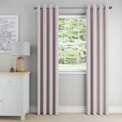 Dunelm Nova Blush Blackout Eyelet Curtains 7 Dunelm Nova Blush Blackout Eyelet Curtains -Dunelm Sales Store 30618273 alt01
