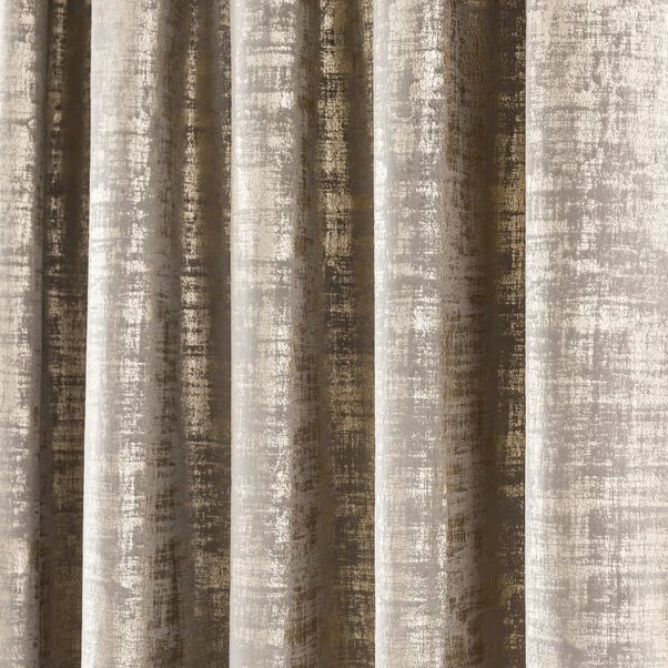 Dunelm Romano Gold Velour Pencil Pleat Curtains 5 Dunelm Romano Gold Velour Pencil Pleat Curtains - Image 3