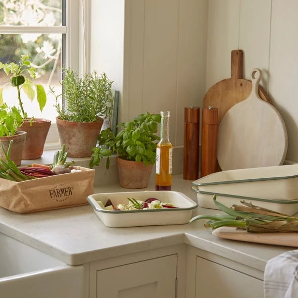 Dunelm Country Fayre Hessian Large Basket 4 Dunelm Country Fayre Hessian Large Basket - Image 2