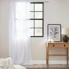 Dunelm Boucle White Tape Top Single Voile Panel 1 Dunelm Boucle White Tape Top Single Voile Panel -Dunelm Sales Store 30629972
