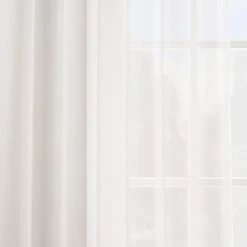 Dunelm Sheer Elegance White Tape Top Single Voile Panel 9 Dunelm Sheer Elegance White Tape Top Single Voile Panel -Dunelm Sales Store 30629974 alt02