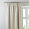 Dunelm Luna Brushed Natural Blackout Pencil Pleat Curtains 1 Dunelm Luna Brushed Natural Blackout Pencil Pleat Curtains -Dunelm Sales Store 30631894