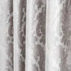 Luxury Collection Versailles Silver Pencil Pleat Curtains 8 Luxury Collection Versailles Silver Pencil Pleat Curtains -Dunelm Sales Store 30631922 alt02