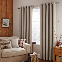 Dunelm Jennings Natural Thermal Eyelet Curtains 8 Dunelm Jennings Natural Thermal Eyelet Curtains -Dunelm Sales Store 30632543 alt01