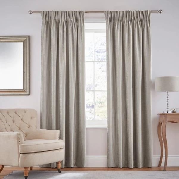 Dunelm Dorma Lymington Cream Pencil Pleat Curtains 3 Dunelm Dorma Lymington Cream Pencil Pleat Curtains