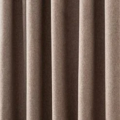 Dunelm Luna Brushed Mocha Blackout Coated Pencil Pleat Curtains -Dunelm Sales Store 30633501 alt02