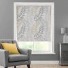 Dunelm Leah Leaf Ochre Blackout Roller Blind 1 Dunelm Leah Leaf Ochre Blackout Roller Blind -Dunelm Sales Store 30634076