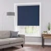 Dunelm Luna Navy Blackout Roller Blind -Dunelm Sales Store 30643205