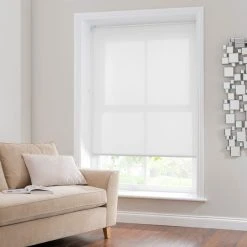 Dunelm Sales Store 6 Dunelm White Sheer Roller Blind
