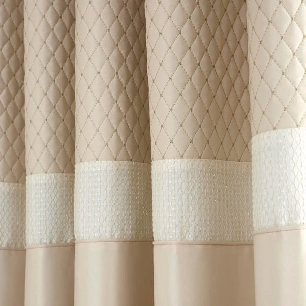 Dunelm Bardot Cream Blackout Eyelet Curtains 5 Dunelm Bardot Cream Blackout Eyelet Curtains - Image 3