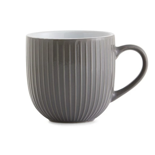 Dunelm Charcoal Lyon Mug 3 Dunelm Charcoal Lyon Mug