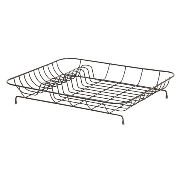 Dunelm Wire Matt Black Dish Drainer 4 Dunelm Wire Matt Black Dish Drainer - Image 2