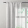 Dunelm Camden White Slot Top Single Voile Panel -Dunelm Sales Store 30647692