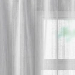 Dunelm Camden White Slot Top Single Voile Panel 9 Dunelm Camden White Slot Top Single Voile Panel -Dunelm Sales Store 30647692 alt02