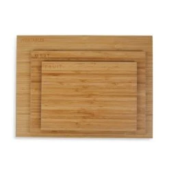 Dunelm Set Of 3 Bamboo Chopping Boards
