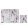 Dunelm Set Of 4 White Marble Effect Placemats & Coasters -Dunelm Sales Store 30648845