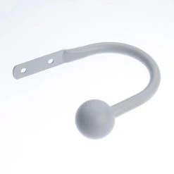 Dunelm Ashton Matte Metal Curtain Holdbacks