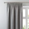 Dunelm Jennings Grey Thermal Pencil Pleat Curtains -Dunelm Sales Store 30650443