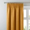 Dunelm Jennings Ochre Thermal Pencil Pleat Curtains 1 Dunelm Jennings Ochre Thermal Pencil Pleat Curtains -Dunelm Sales Store 30650448