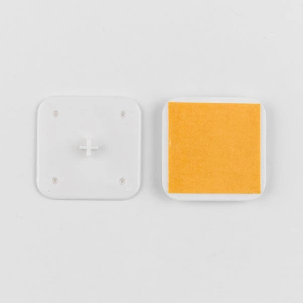 Dunelm Easy Stick White Roller Blind Brackets 3 Dunelm Easy Stick White Roller Blind Brackets