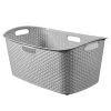 Curver My Style Grey 50 Litre Laundry Basket 1 Curver My Style Grey 50 Litre Laundry Basket -Dunelm Sales Store 30651696